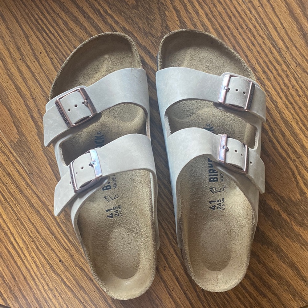 Birkenstocks size 41 (Men’s 8)